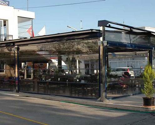 Kuşadası Tente Branda, Şeffaf Stor Modeli 4 Kuşadası Tente Branda, Şeffaf Stor Modeli 4