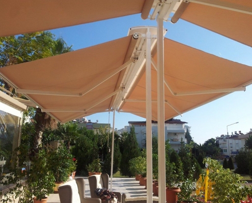 Kuşadası Tente Branda, T-Modül Tente Modeli 1 Kuşadası Tente Branda, T-Modül Tente Modeli 1