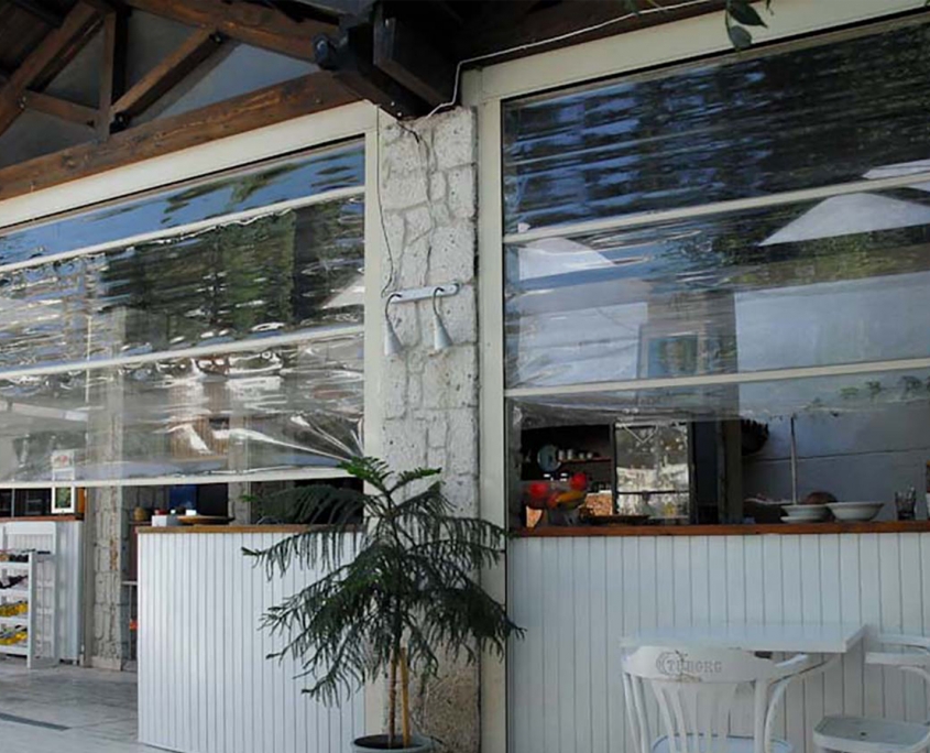 Kuşadası Tente Branda, Şeffaf Stor